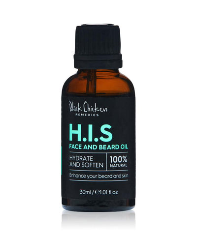 Black Chicken Remedies H.I.S Face and Beard Oil