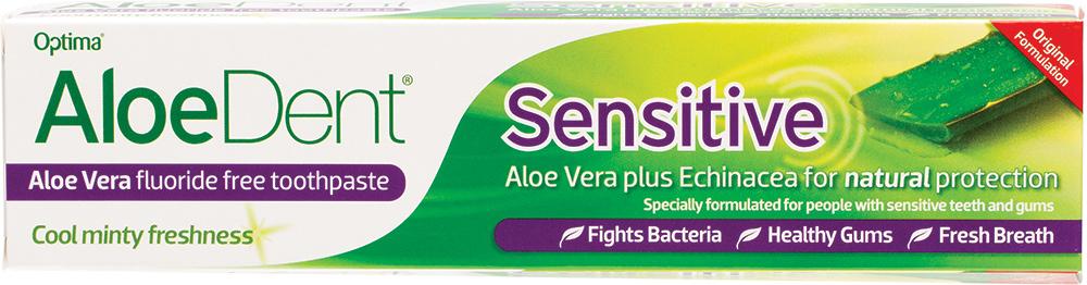 Aloe Dent Toothpaste Fluoride Free Sensitive