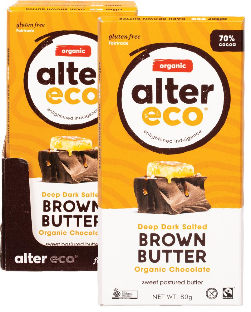 Alter Eco Chocolate (Organic) Dark Salted Brown Butter