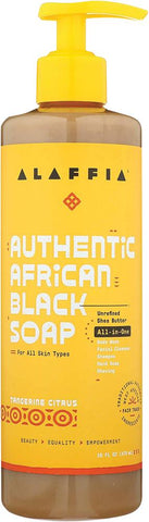 Alaffia African Black Soap All-In-One Tangerine Citrus