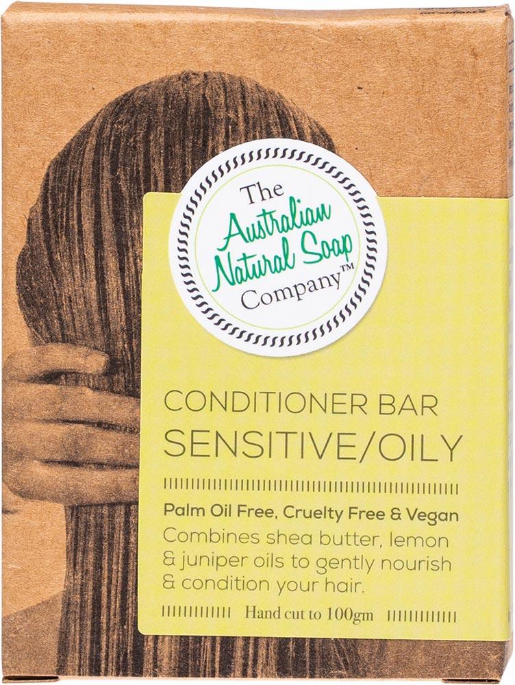 THE AUST. NATURAL SOAP CO Conditioner Bar Sensitive/Oily
