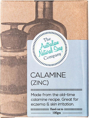 THE AUST. NATURAL SOAP CO Soap Bar Calamine (Zinc)