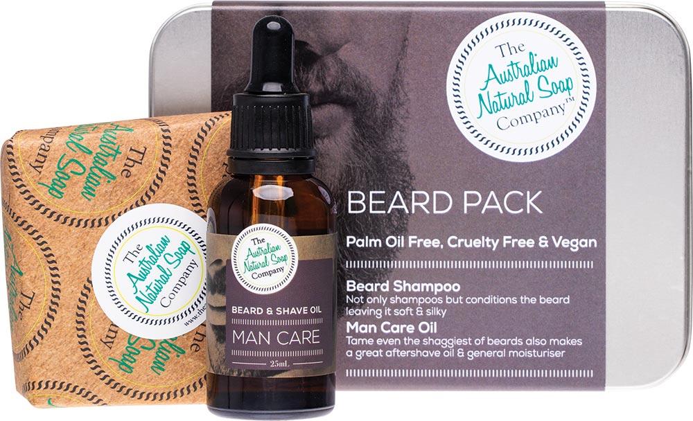THE AUST. NATURAL SOAP CO Beard Pack