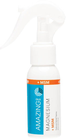 Amazing Oils Magnesium Oil + Msm Natural Relief Spray