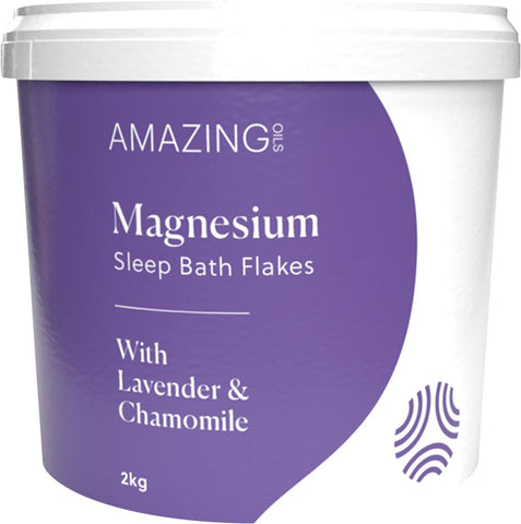 Amazing Oils Magnesium Sleep Bath Flakes