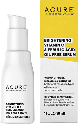 Acure Brightening Vit C & Ferulic Acid Oil Free Serum