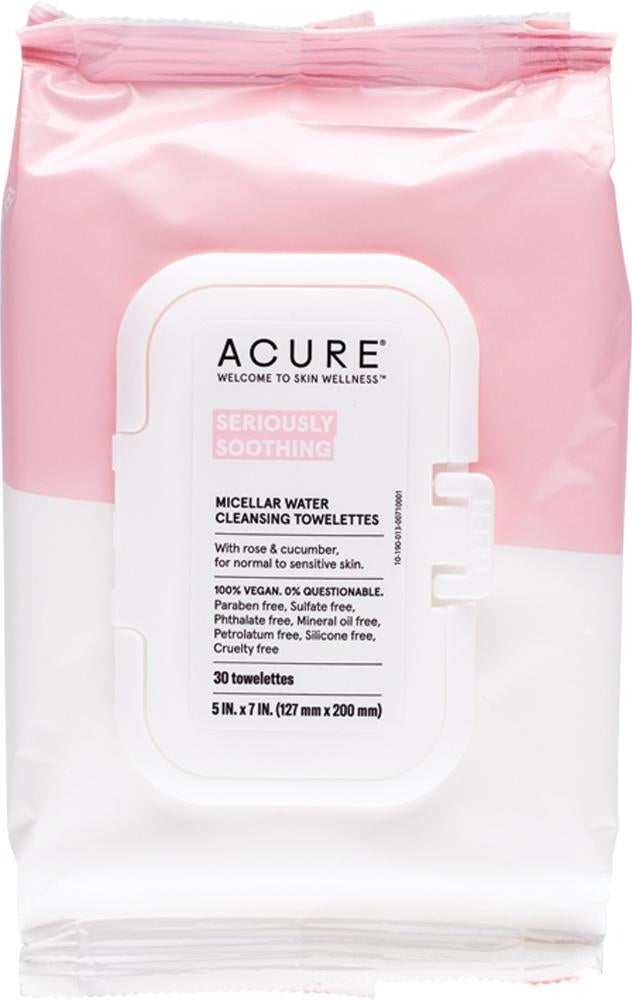 Acure Seriously Soothing Micellar Water Towelettes