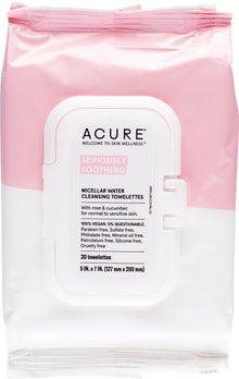 Acure Seriously Soothing Micellar Water Towelettes