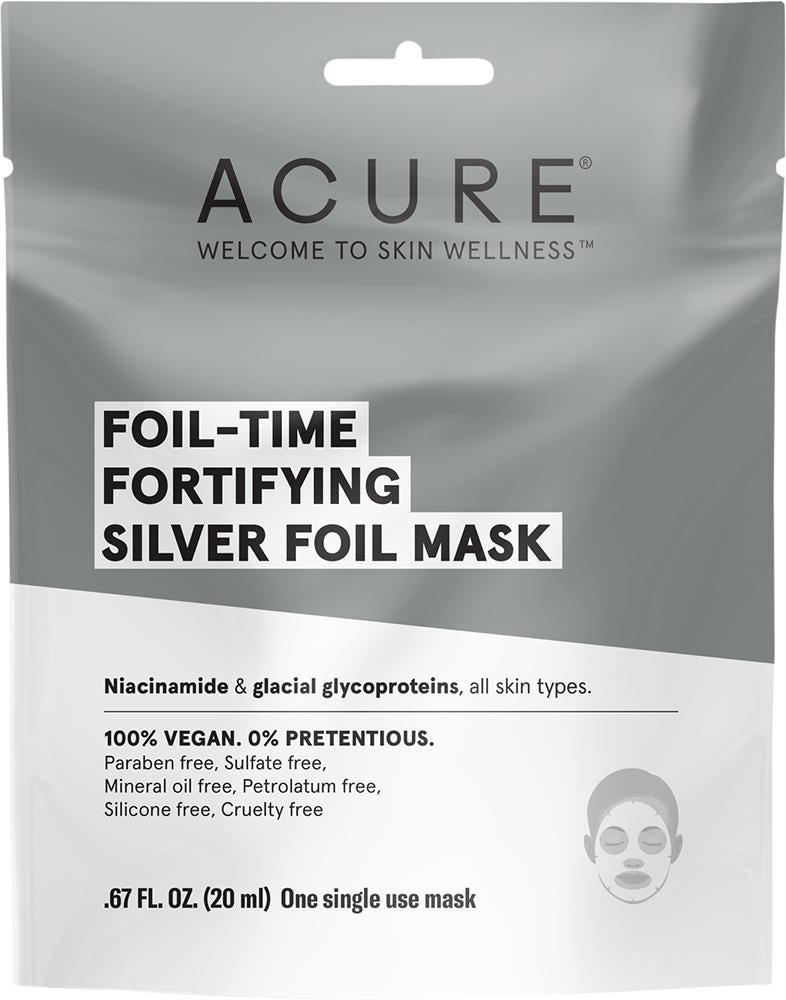 Acure Foil-Time Fortifying Silver Foil Mask