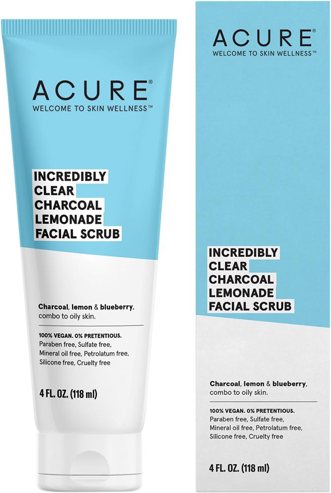 Acure Incredibly Clear Charcoal Facial Scrub
