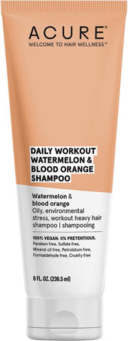 Acure Daily Workout Watermelon & B/Orange Shampoo