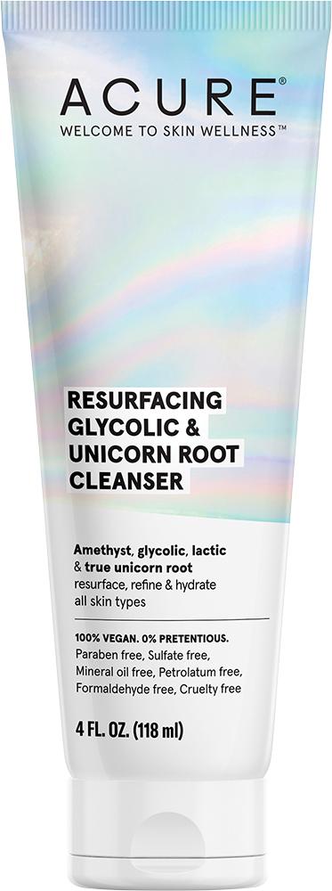 Acure Resurfacing Glycolic & Unicorn Root Cleanser