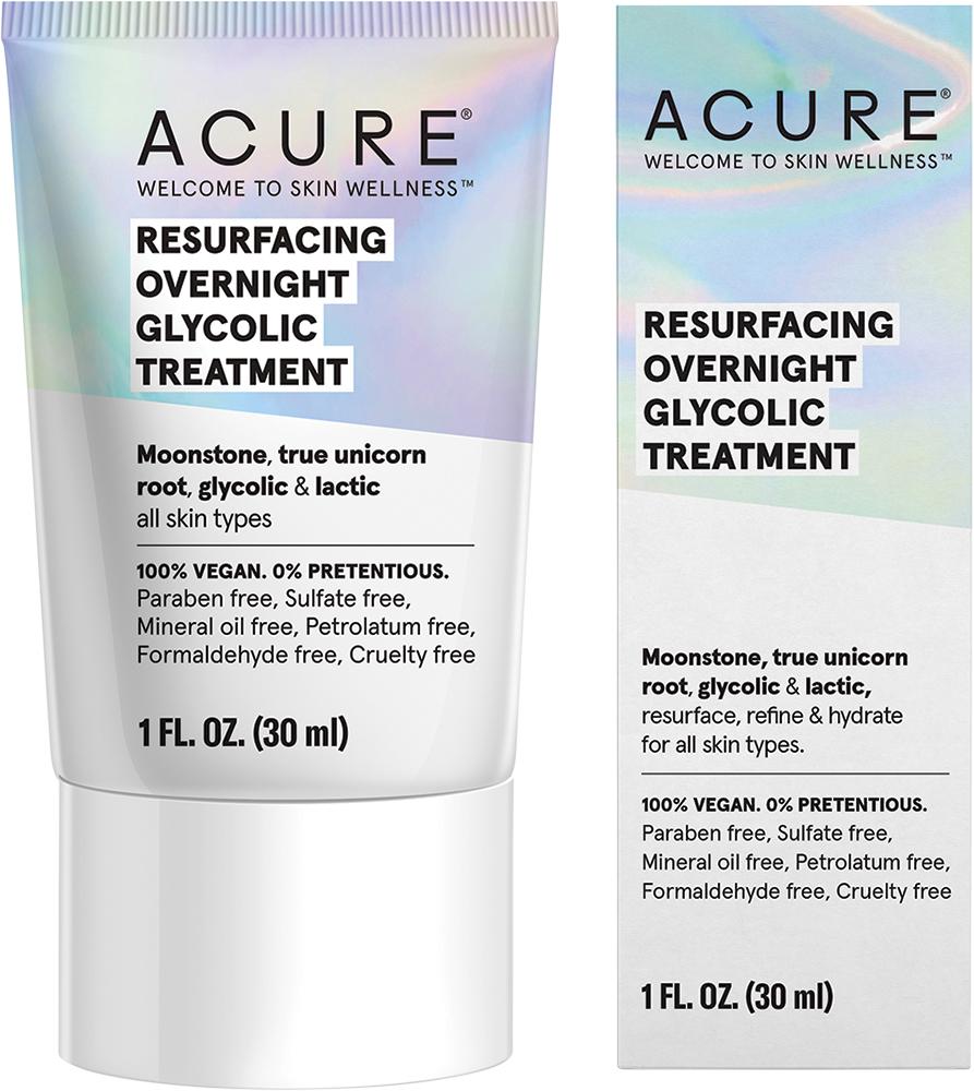 Acure Resurfacing Overnight Glycolic Treatment