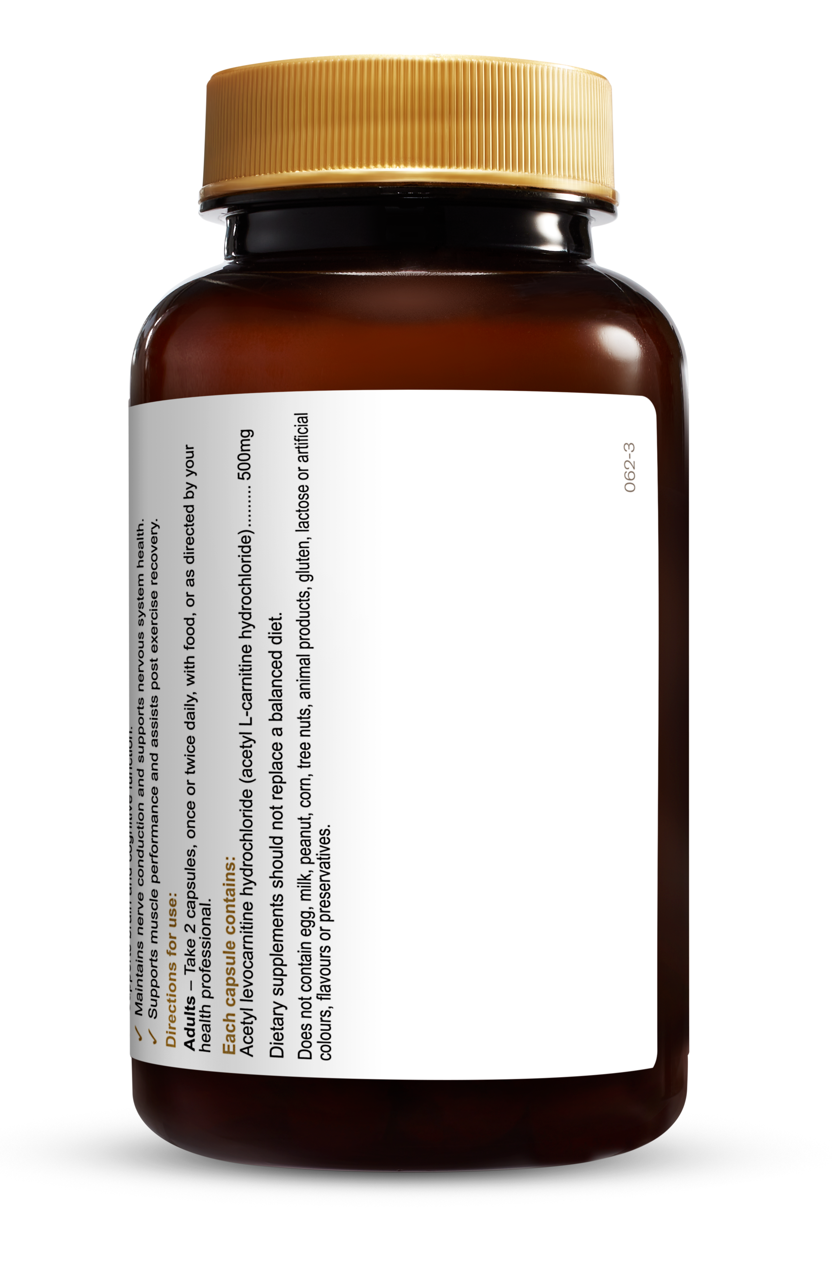 Herbs of Gold - Acetyl L-Carnitine Go Vita Canberra Herbs of Gold - Acetyl L-Carnitine Go Vita Canberra