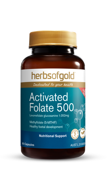 Herbs of Gold - Activated Folate 500