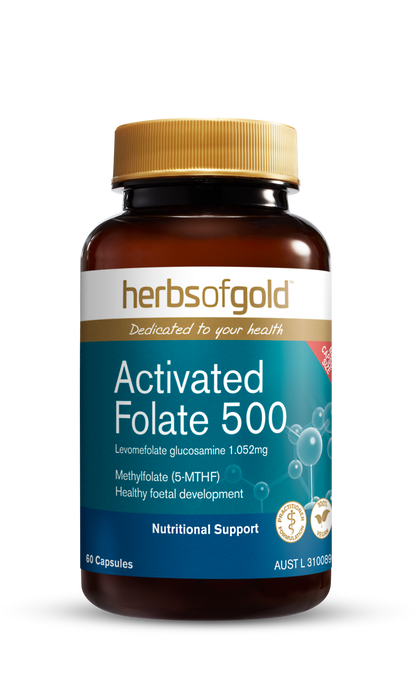 Herbs of Gold - Activated Folate 500