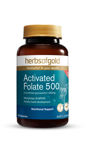 Herbs of Gold Activated Folate 500