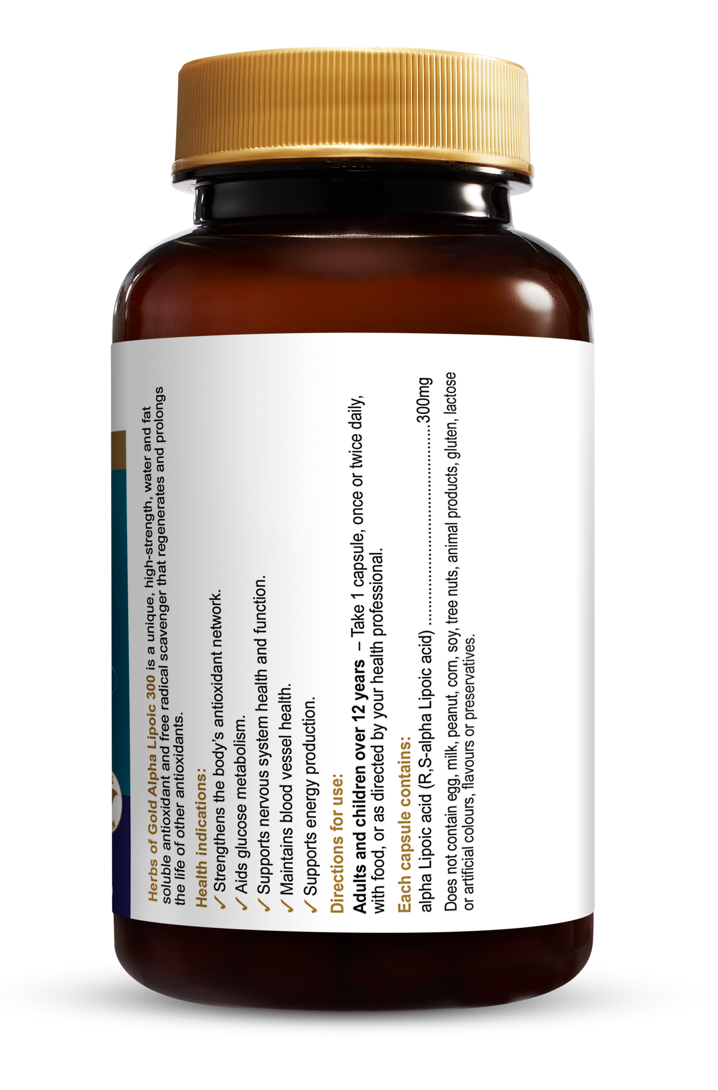 Herbs of Gold - Alpha Lipoic 300