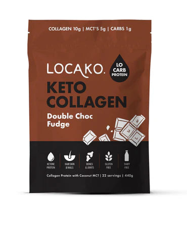 Locako Keto Collagen Double Choc Fudge