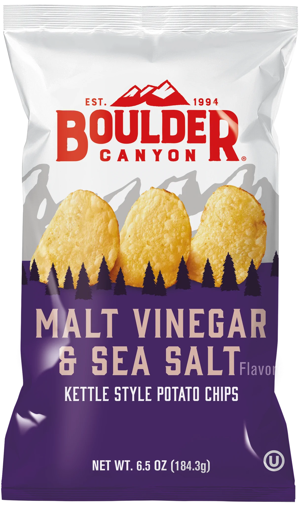 Boulder Canyon Malt Vinegar Sea Salt Chips