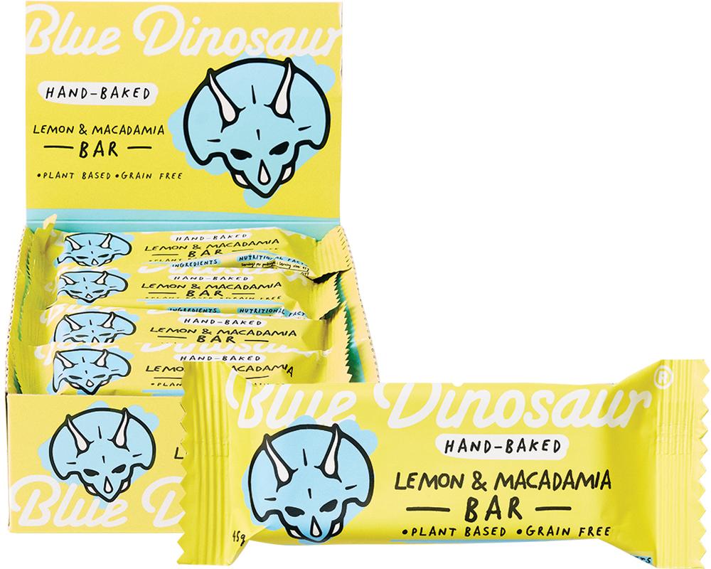 Blue Dinosaur Hand-Baked Bar Lemon Macadamia