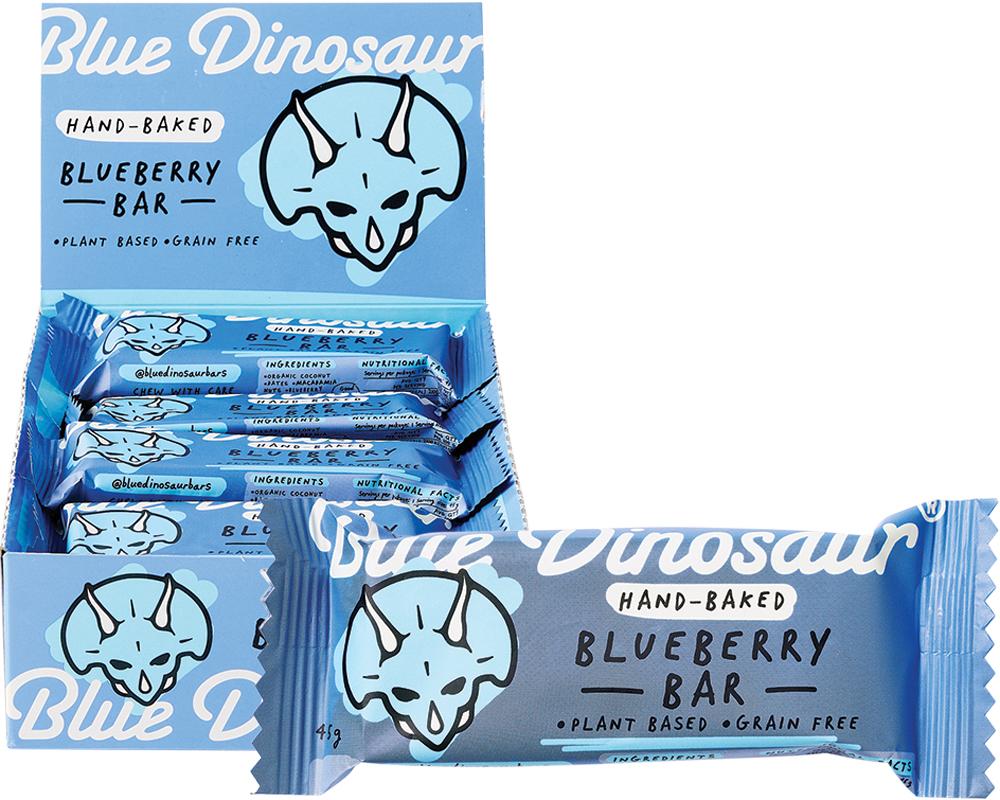 Blue Dinosaur Hand-Baked Bar Blueberry