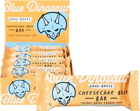 Blue Dinosaur Hand-Baked Bar Cheesecake Base