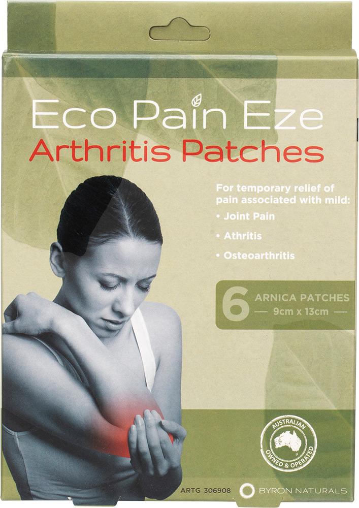 Byron Naturals Eco Pain Arthritis Arnica Patches