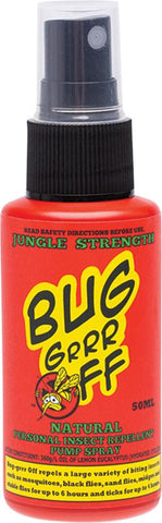 BUG-GRRR OFF Natural Insect Repellent Jungle Strength