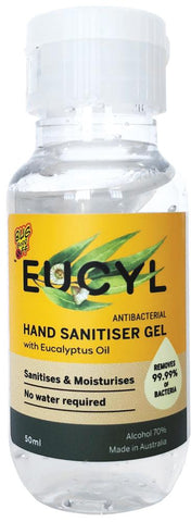 BUG-GRRR OFF EUCYL Hand Sanitiser Gel with Eucalyptus