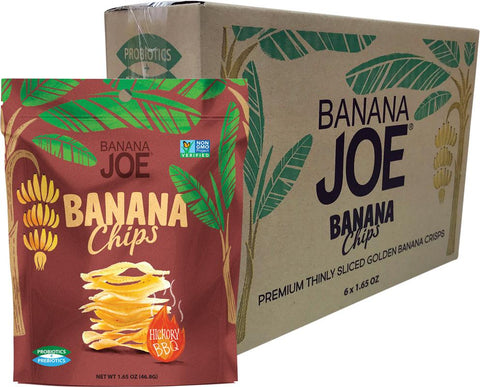 BANANA JOE Banana Chips Hickory BBQ