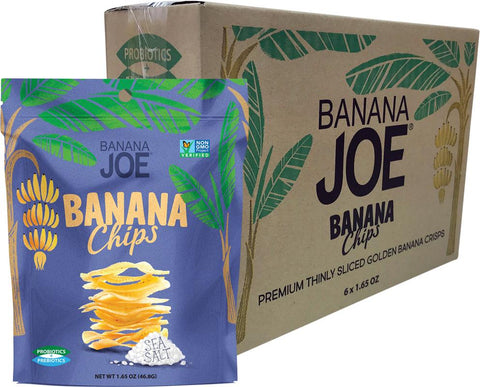 BANANA JOE Banana Chips Sea Salt