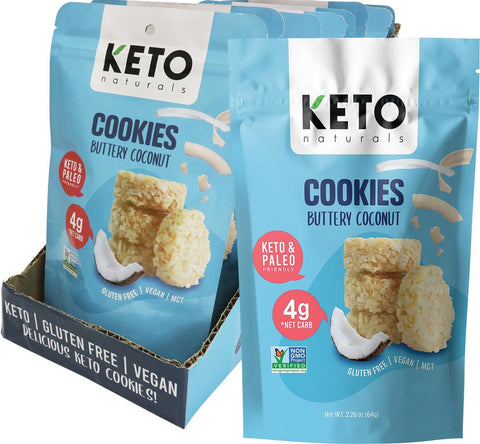 KETO NATURALS Cookies Buttery Coconut