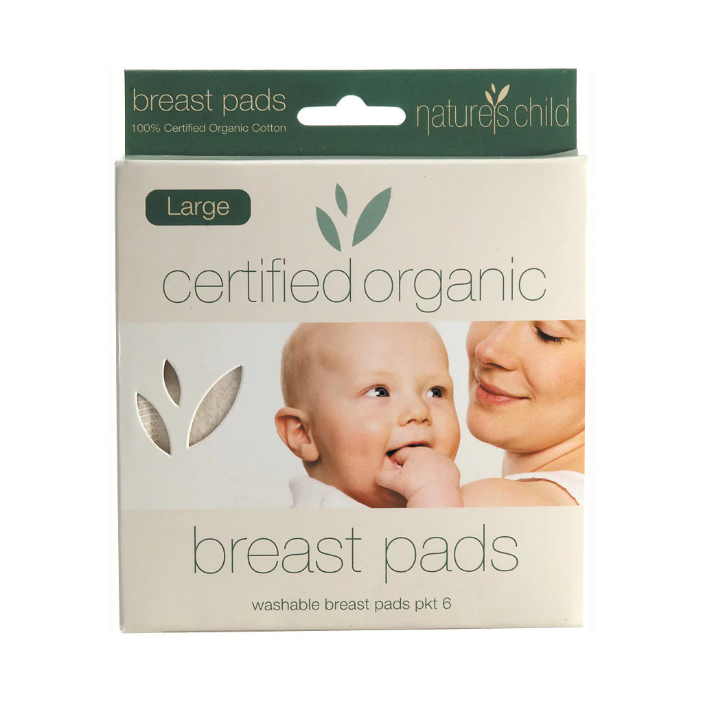 Nature's Child Cotton Breast Pads Large