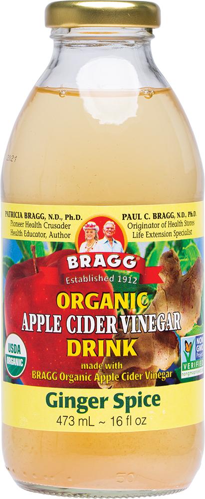 BRAGG Apple Cider Vinegar Drink ACV with Ginger Spice