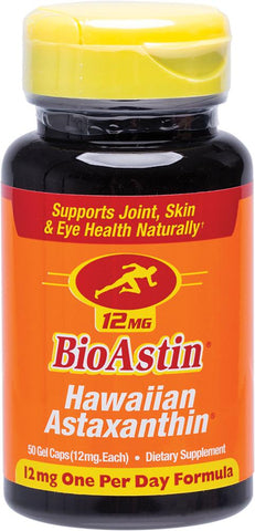 BIOASTIN Hawaiian Astaxanthin Gel Caps (12mg)