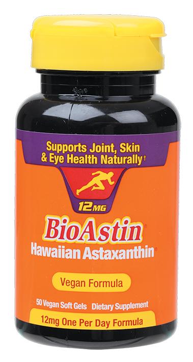 BIOASTIN Hawaiian Astaxanthin Vegan Caps (12mg)