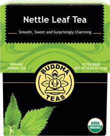 Buddha Teas Organic Herbal Tea Bags Nettle Leaf Tea