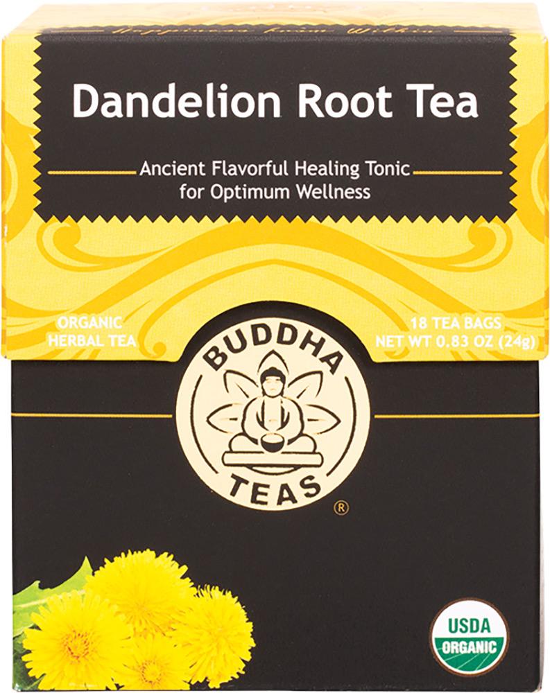Buddha Teas Organic Herbal Tea Bags Dandelion Root Tea