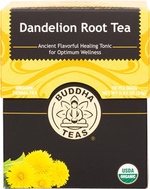 Buddha Teas Organic Herbal Tea Bags Dandelion Root Tea