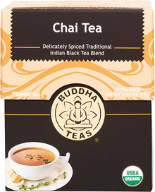 Buddha Teas Organic Herbal Tea Bags Chai Tea