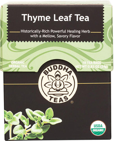 Buddha Teas Organic Herbal Tea Bags Thyme Leaf Tea