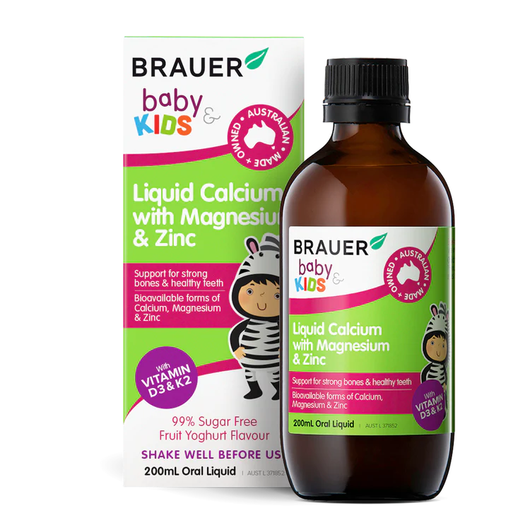 Brauer Baby & Kids Liquid Calcium with Magnesium and Zinc