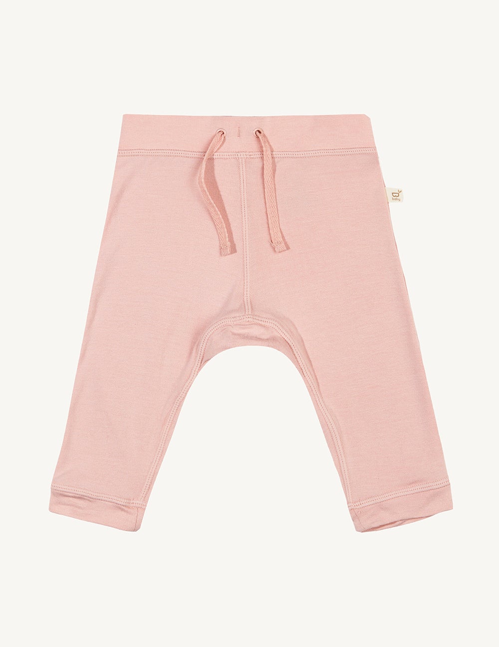 Boody Baby Pull on Pant Rose 12-18