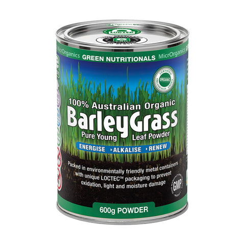 Green Nutritionals 100% Australian Organic Barleygrass