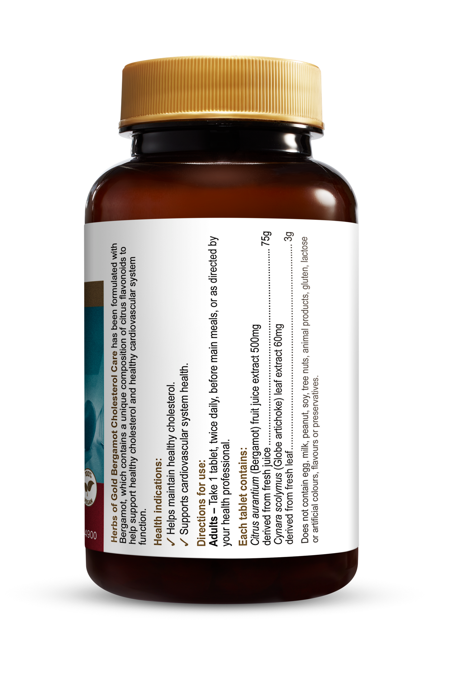 Herbs of Gold - Bergamot Cholesterol Care