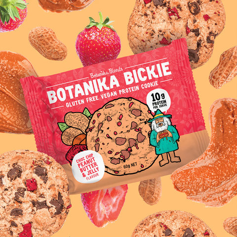 Botanika Blends Botanika Bickie Protein Cookie Choc Chip Peanut Butter & Jelly