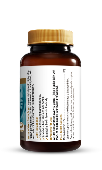 Herbs of Gold - Biotin 3mg