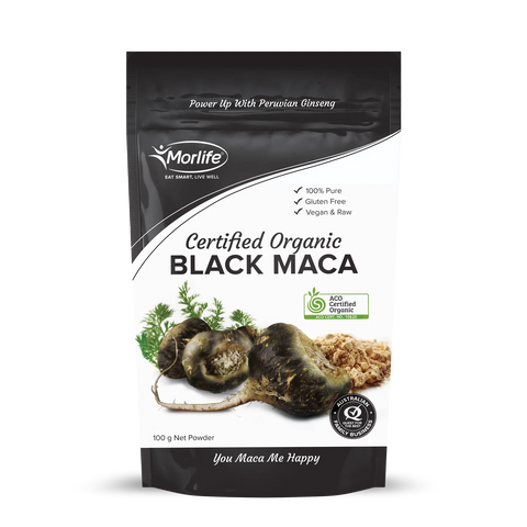 Morlife Certified Organic Maca Black Powder