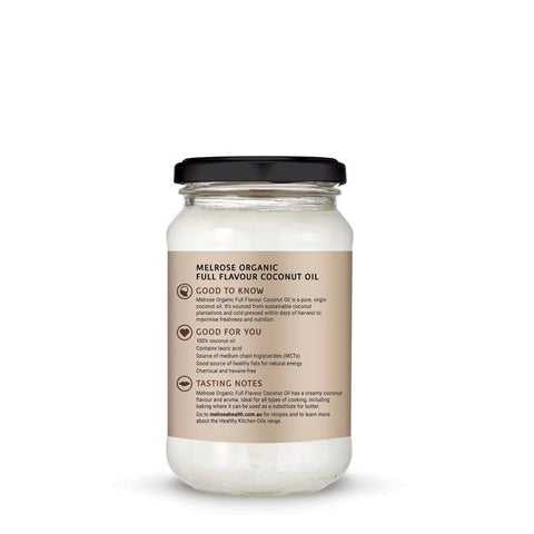 Melrose Organic Coconut Oil Full Flavour